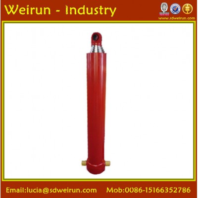 4 Stages Hydraulic Telescopic Cylinder For Construction Tipper Truck